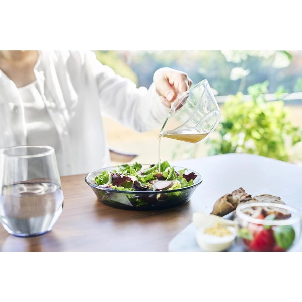 【tower】電子レンジ対応洗いやすいハンドル付き下ごしらえボウル タワー S クリア