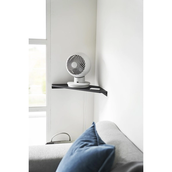 【smart】ウォールコーナーサーキュレーターラック スマート 石こうボード壁対応 ブラック