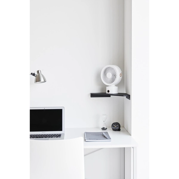 【smart】ウォールコーナーサーキュレーターラック スマート S 石こうボード壁対応 ブラック