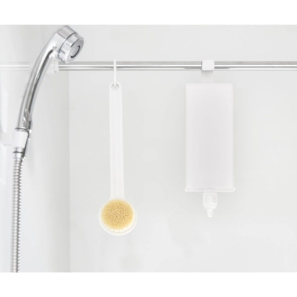 【tower】引っ掛けバスルーム詰め替えパウチディスペンサー収納ホルダー タワー L ホワイト