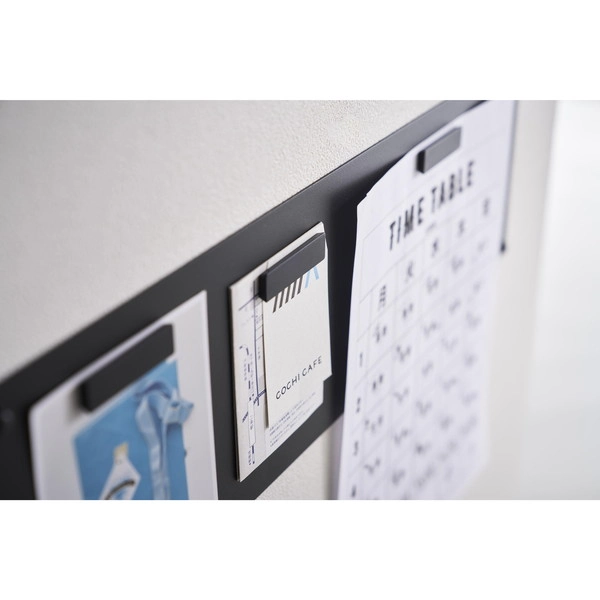 【tower】ウォールプリントスチールパネル タワー S 石こうボード壁対応 ブラック