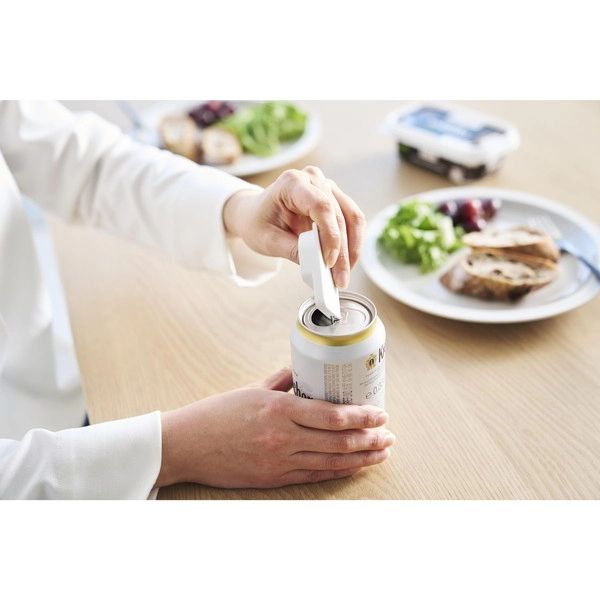 【tower】持ち運べるキャップ・プルタブオープナー タワー ホワイト