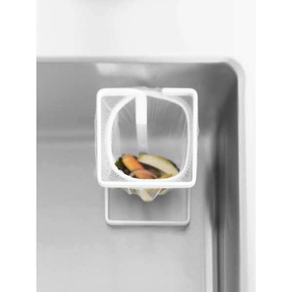 【tower】コーナーに置ける水切りネットホルダー タワー スクエア ホワイト