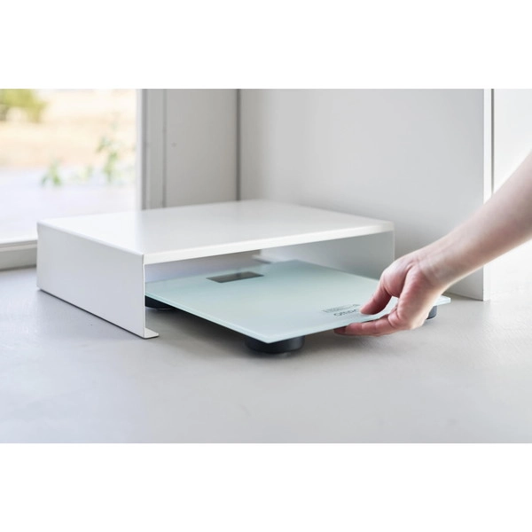 【tower】体重計上ラック タワー ホワイト