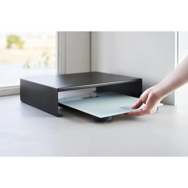 【tower】体重計上ラック タワー ブラック