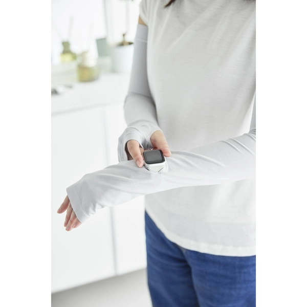 【tower】リバーシブルで使えるアームカバー タワー ライトグレー