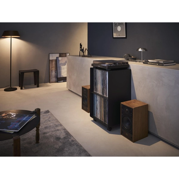 【tower】レコードラック タワー ブラック