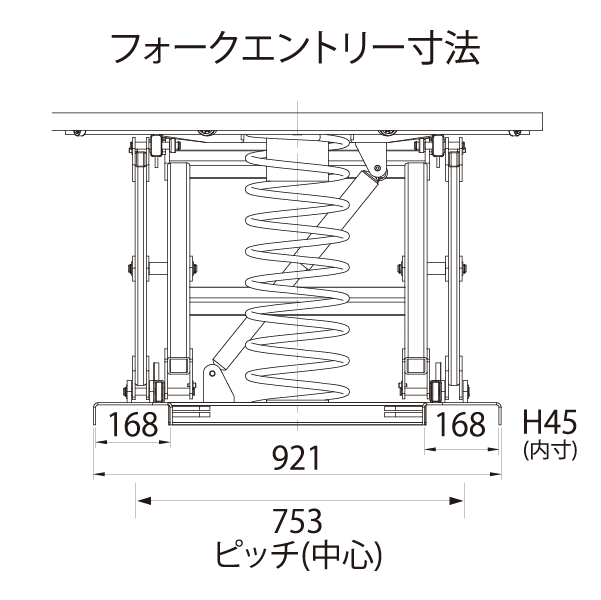 【PALETTE LEVELER】パレットレベラー PAL-360 <パレット専用スプリング式レベラー>