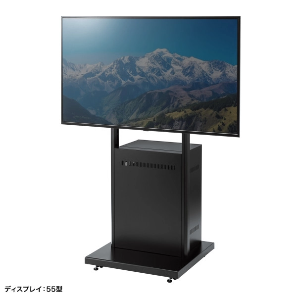 42～55型対応デジタルサイネージスタンド・大型ボックスタイプ CR-PL64BOX