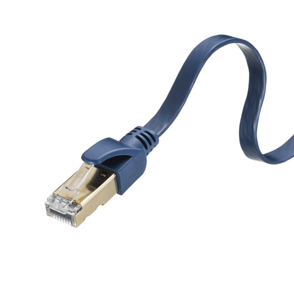 カテゴリ6Aハンダ産業用フラットLANケーブル KB-HFL6A-01NV