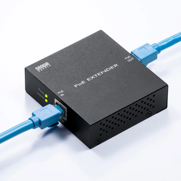 PoEエクステンダー(マグネット付き) LAN-EXPOE2