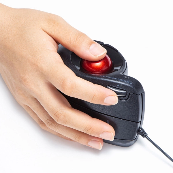 有線エルゴトラックボール MA-TB177BK