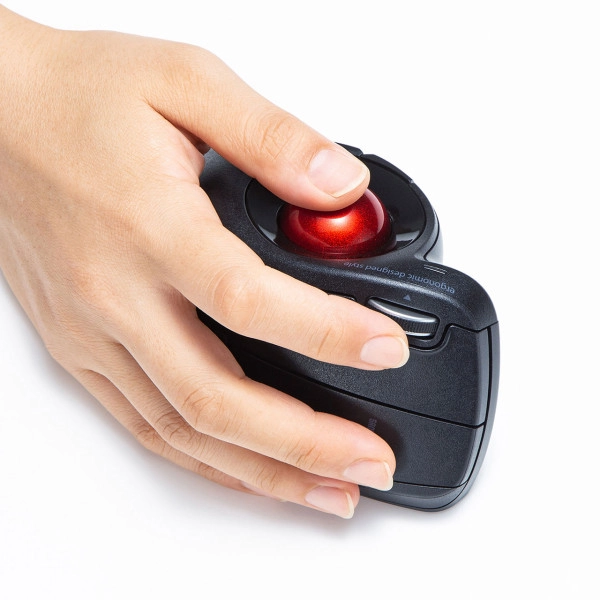 ワイヤレスエルゴトラックボール MA-WTB178BK