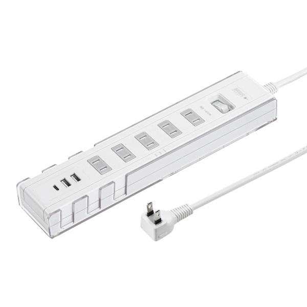 スマホスタンド付きタップ TAP-B47UC-3W