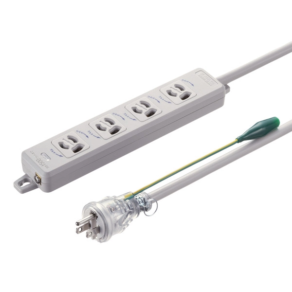 ポッキンプラグ付き電源タップ TAP-PP34-3