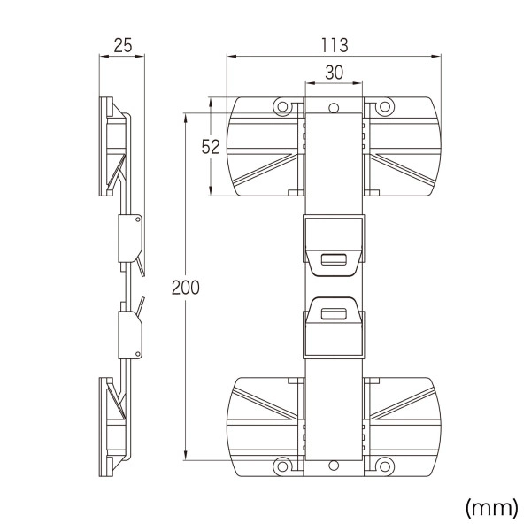 キャビネットホルダー(1個入り) QL-E87
