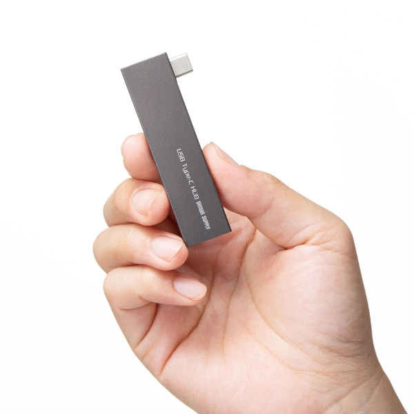 USB Type-C 3ポートスリムハブ USB-3TCH22SN