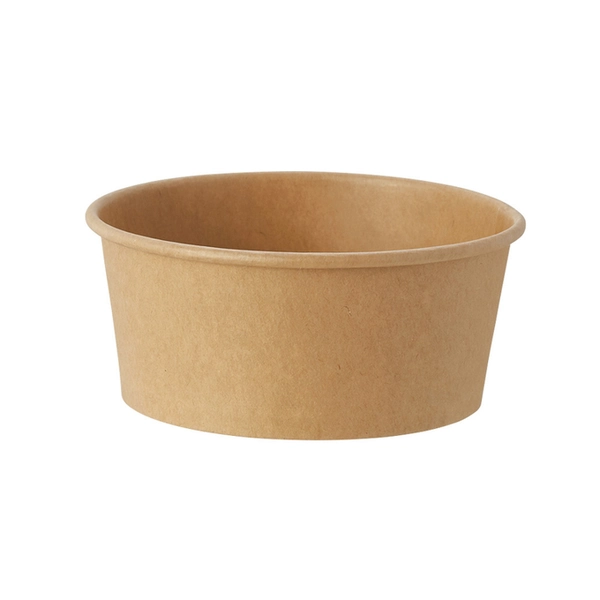 【HEIKO】製菓資材 アイスカップ 9オンス(270ml) 115-270 クラフト 50個×20 (1000個)