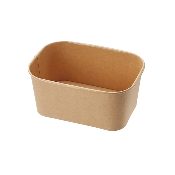 【HEIKO】食品容器 未晒フードカップPP 長角 1000ml 25個
