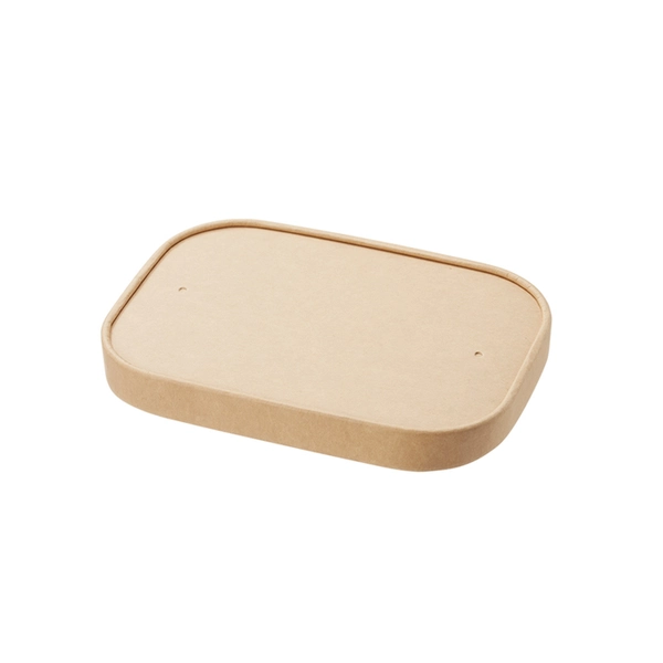 【HEIKO】食品容器 未晒フードカップ 長角用 紙蓋PE 25個