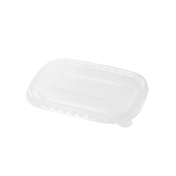 【HEIKO】食品容器 未晒・晒フードカップ 長角用 透明蓋PET 25個