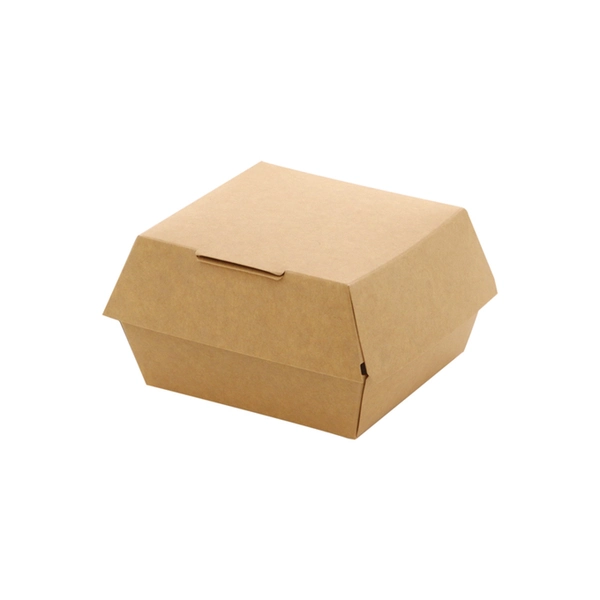 【HEIKO】食品容器 クラフトフードパック バーガー S 50枚×6 (300枚)