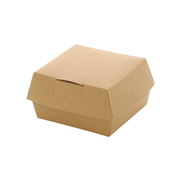 【HEIKO】食品容器 クラフトフードパック バーガー L 50枚×6 (300枚)