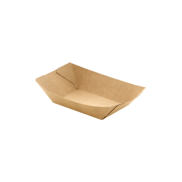 【HEIKO】紙トレー クラフトフードトレー 深型 SS 100枚×10 (1000枚)