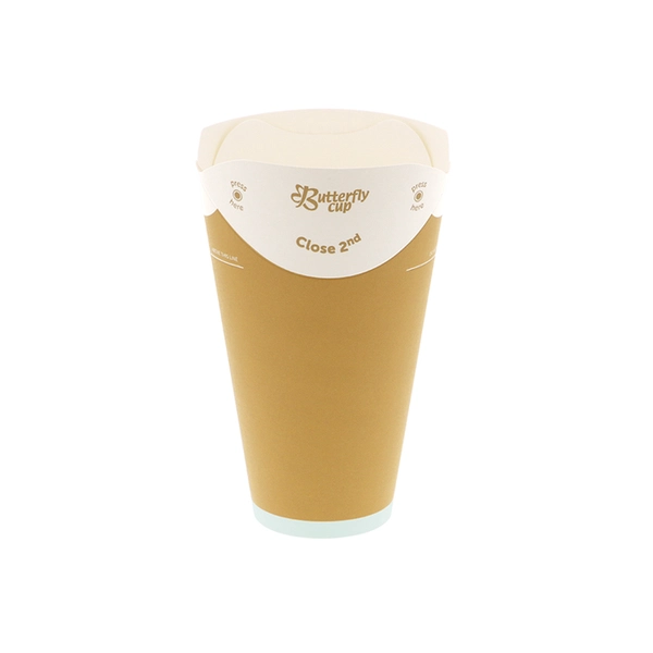 【HEIKO】バタフライカップ 20オンス ホット シングル クラフト 35個