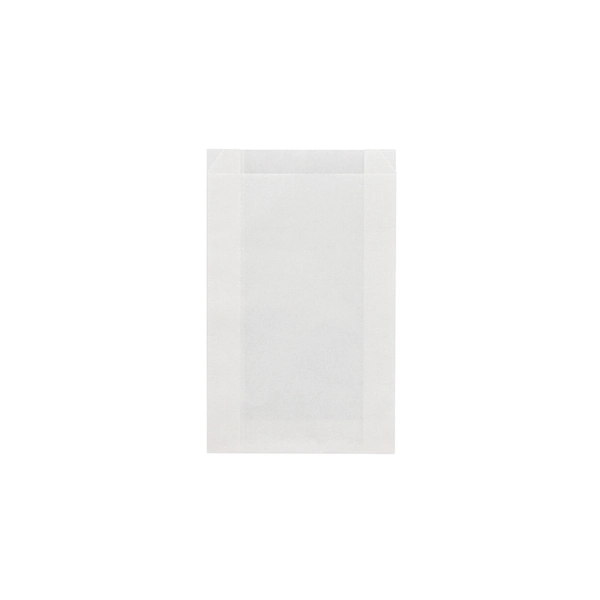 【HEIKO】NF(ノンフッ素)耐油ガゼットパック 小 白無地 100枚×40 (4000枚)