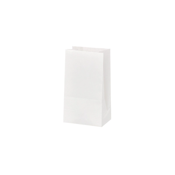 【HEIKO】NF(ノンフッ素)耐油角底袋 9-6 白無地 100枚×20 (2000枚)