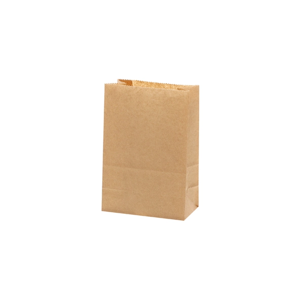 【HEIKO】NF(ノンフッ素)耐油角底袋 11-6 未晒無地 100枚×20 (2000枚)