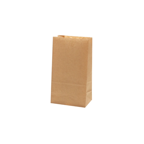 【HEIKO】NF(ノンフッ素)耐油角底袋 No.4 未晒無地 100枚×20 (2000枚)