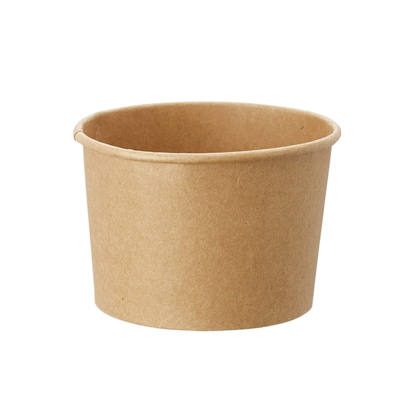 【HEIKO】製菓資材 アイスカップ 5オンス(200ml) 86-200 クラフト 50個×20 (1000個)