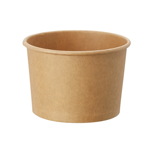 【HEIKO】製菓資材 アイスカップ 10オンス(300ml) 97-300 クラフト 50個×20 (1000個)