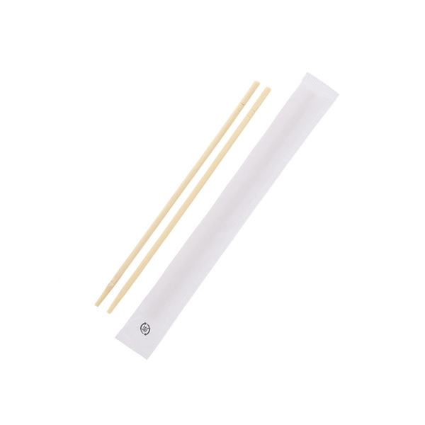 【HEIKO】竹割箸 丸箸 スリム紙完封 楊枝なし 20cm 晒 100膳