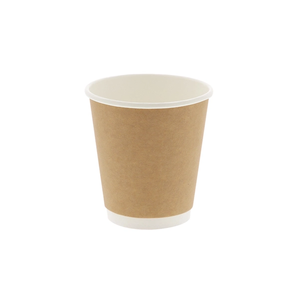 【HEIKO】紙コップ 二重断熱カップ 10オンス 口径90mm 未晒 25個×20 (500個)