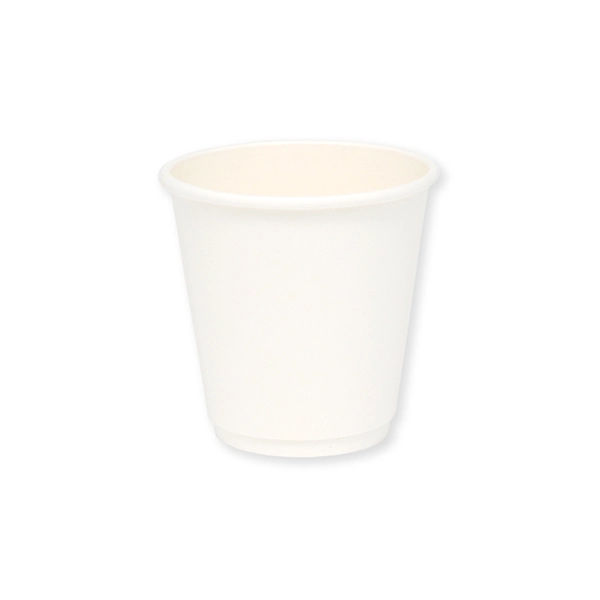 紙コップ 二重断熱カップ 10オンス(300ml) 口径90mm 白無地 25個
