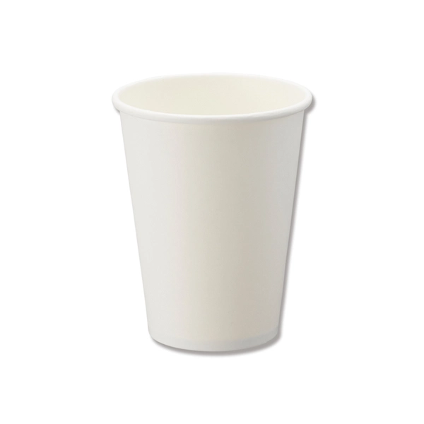 【HEIKO】紙コップ(ペーパーカップ) アイス・ホット兼用 12オンス 口径90mm ホワイト 50個×20 (1000個)