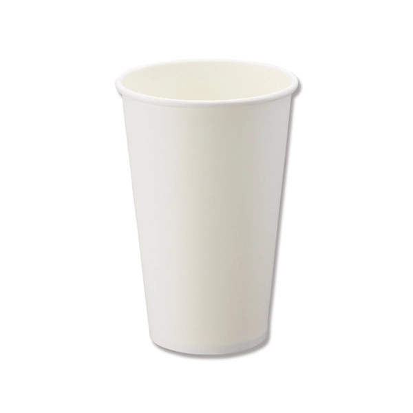 【HEIKO】紙コップ(ペーパーカップ) アイス・ホット兼用 16オンス 口径90mm ホワイト 25個