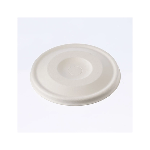 ケーピープラテック 紙コップ用 フタ 90バガス平フタ ホワイト 50枚