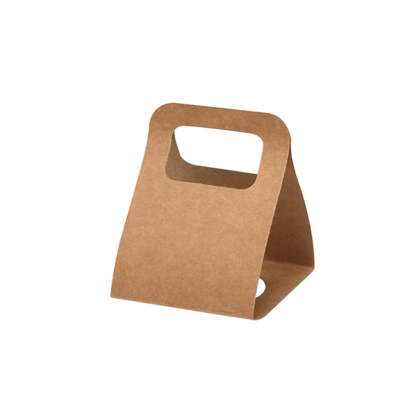 【HEIKO】カップホルダー テイクアウトカップホルダー 1個用 クラフト 50枚×20 (1000枚)