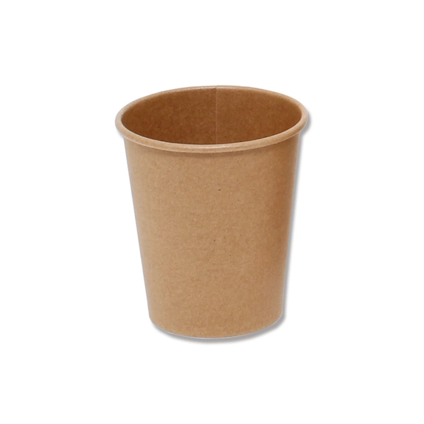 【HEIKO】紙コップ(ペーパーカップ) 7オンス 口径72mm 未晒 50個