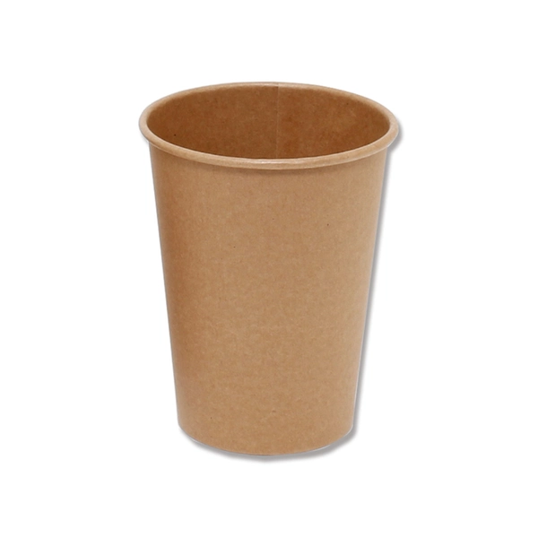 【HEIKO】紙コップ(ペーパーカップ) 9オンス 口径76mm 未晒 50個