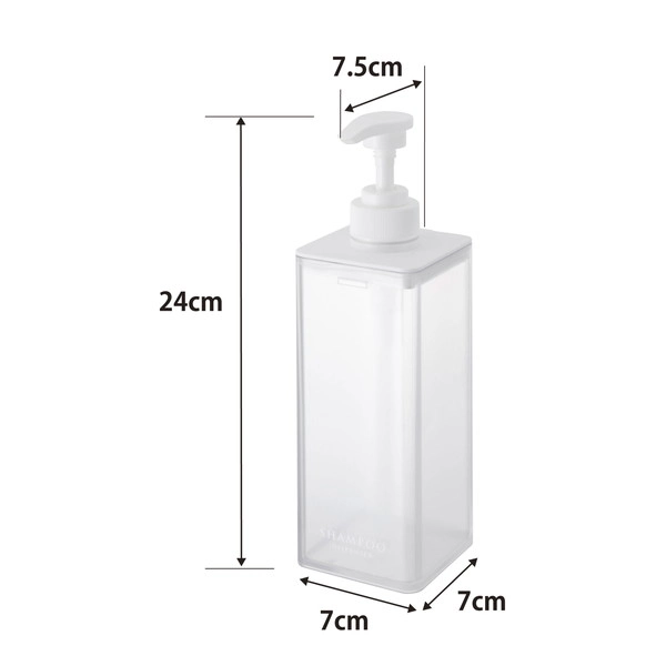 【MIST】たっぷり洗剤が出るディスペンサー ミスト シャンプー ホワイト