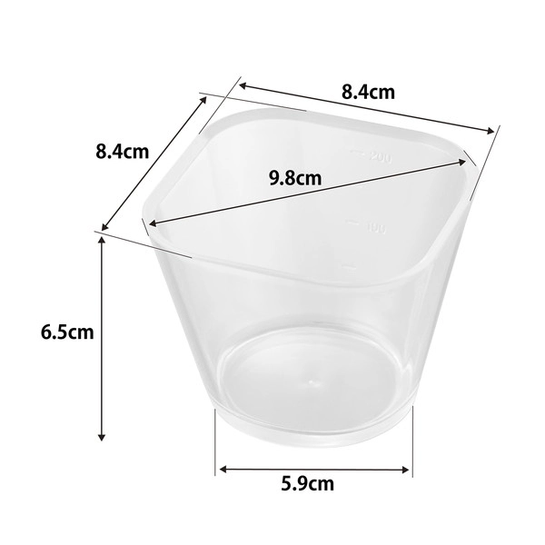 【tower】電子レンジ対応洗いやすい下ごしらえボウル タワー S3個組 クリア
