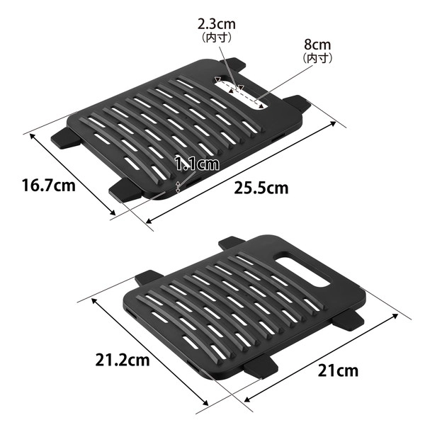 【tower】バケツで使える洗濯&浸け置き板 タワー ブラック