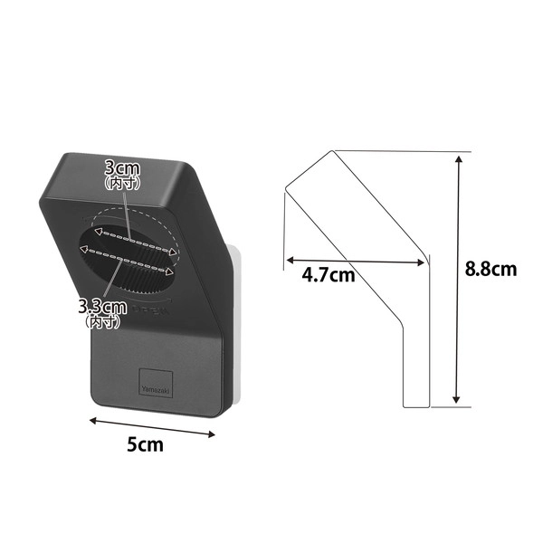 【tower】フィルムフックキャップオープナー タワー ブラック