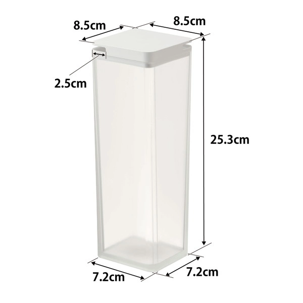 【tower】水はね防止フィルター付き両方から注げる冷水筒 タワー ホワイト