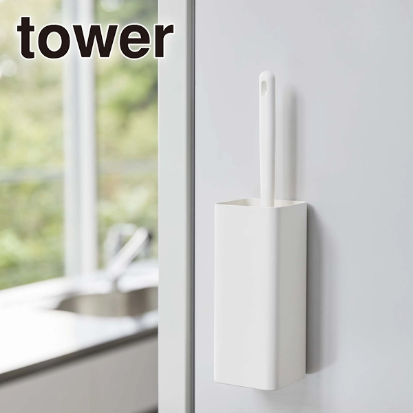 【tower】マグネットハンディーワイパーホルダー タワー ホワイト